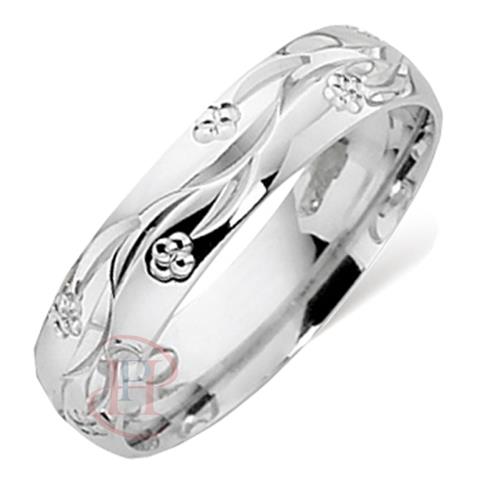 Ornate Design Wedding Band