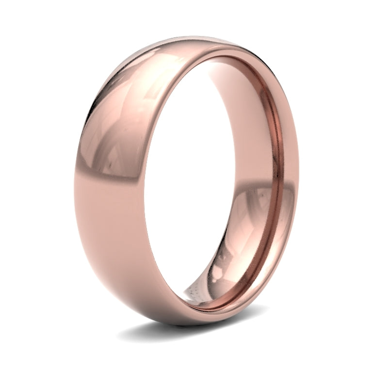 Plain Court Wedding Band