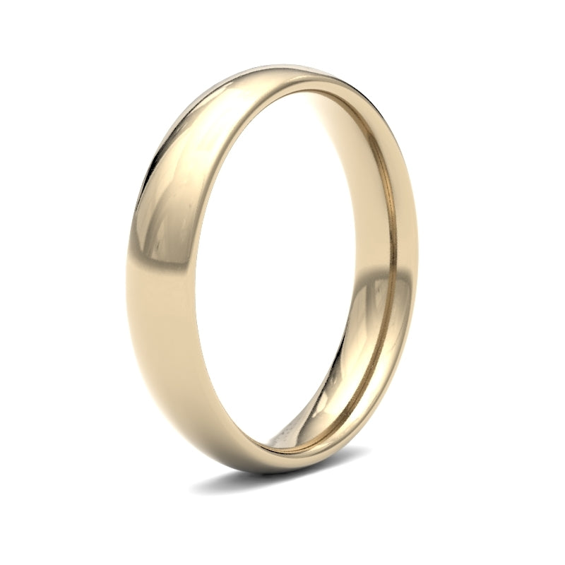 Plain Court Wedding Band