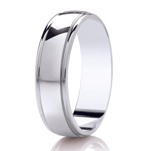 Diamond Cut Wedding Band