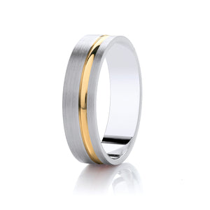 Diamond Cut Wedding Band