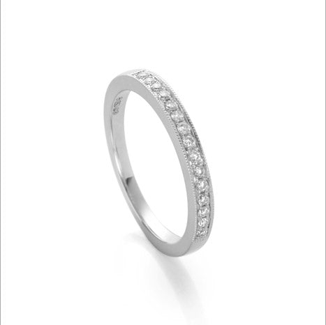 Diamond Pavé Set Eternity Ring 0.23ct