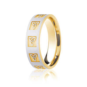 Celtic Trinity Knot Patten Ring