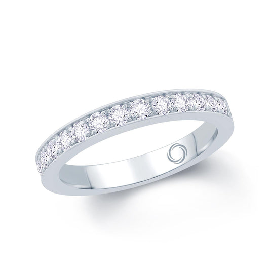 Diamond Pavé Set Eternity Ring 0.50ct