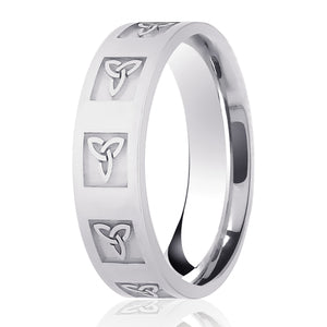 Celtic Trinity Knot Patten Ring